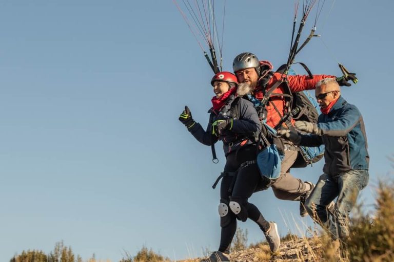 parapente marrakech haut atlas